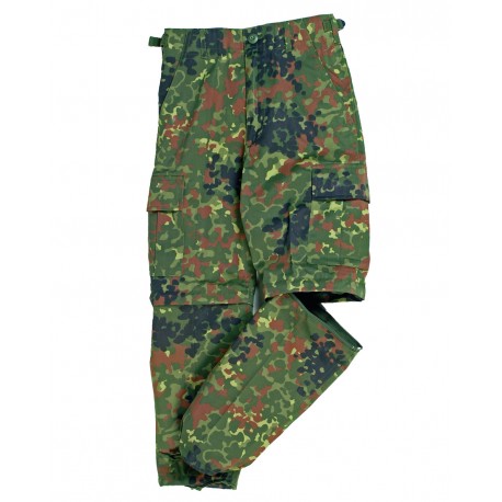 Pantalon Enfant US Type BDU - Pantalon Amovible Enfant Camouflage Quaerius