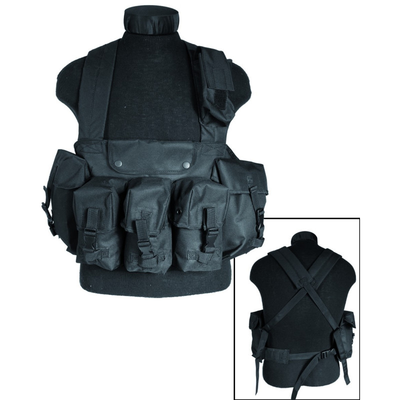 Chest Rig 6 pocket Mil Tec - Gilets Quaerius