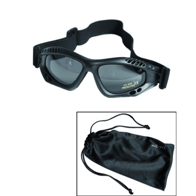 Lunettes Commando Air Pro Verres Fumés - Lunettes de Combat Quaerius