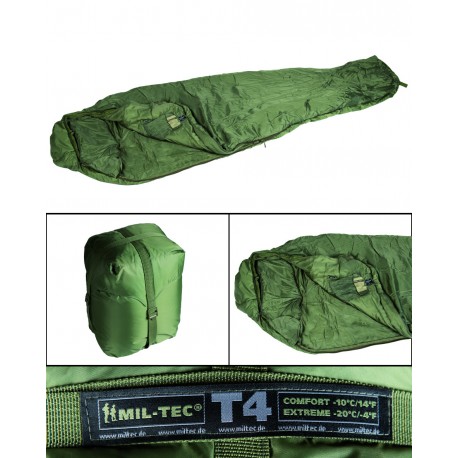 Sac de Couchage Tactical 4 Mil Tec - sac de couchage camping Quaerius