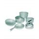 Set de Cuisine Aluminium 7 pièces Mil Tec - Set cuisine vaisselle Quaerius