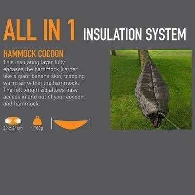 Hamac Duvet Hammock Cocoon Snugpak - Matériel bivouac camping snugpack Quaerius Hamac Duvet Hammock Cocoon Snugpak - Matériel bivouac camping snugpack Quaerius