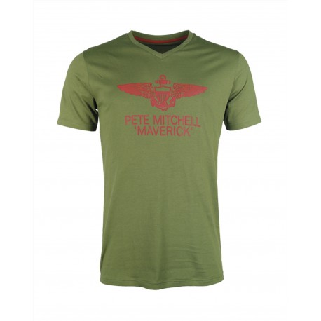 T-shirt Top Gun Pete Mitchell Maverick Paramount Mil Tec - Equipement militaire outdoor Quaerius
