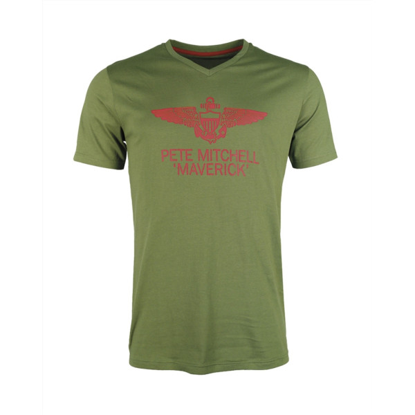 T-shirt Top Gun Pete Mitchell Maverick Paramount Mil Tec - Equipement militaire outdoor Quaerius