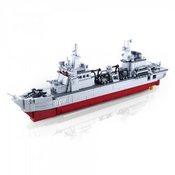 Bateau de Ravitaillement Supply Ship M38-B0701 Sluban - Jouet militaire Quaerius