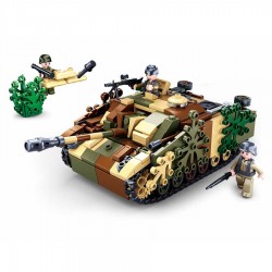 Tank Militaire Camouflage M38-B0858 Sluban - Jouet militaire Quaerius