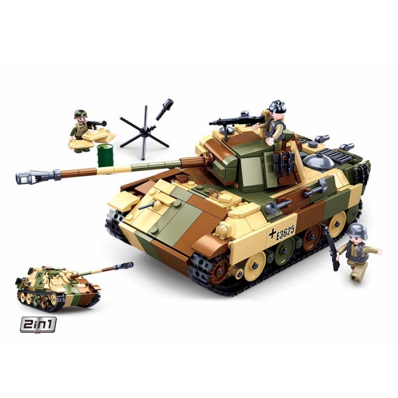 Tank Militaire Allemand M38-B0859 Sluban - Jeux / Jouets sur  -  Vêtements militaire et Equipements de