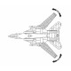 Avion de Combat Militaire Jet Fighter F-14 M38-B0755 Sluban - Jouet militaire Quaerius