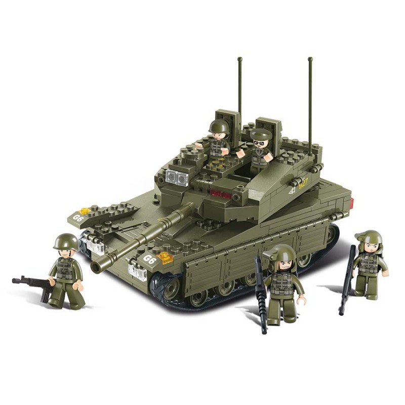 Tank Militaire avec Soldats M38-B0305 Sluban - Jeux / Jouets sur   - Vêtements militaire et Equipement