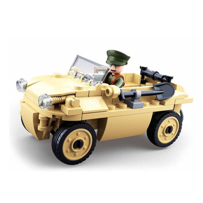 Voiture Amphibie Allemande M38-B0690 Sluban - Jouet militaire Quaerius