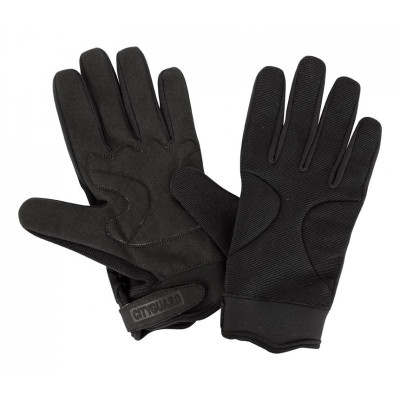 Gants Bi-matière Cuir & Jersey