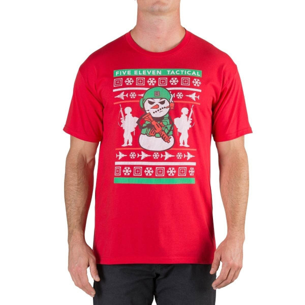 T-shirt de Noël Edition Limitée 5.11 Tactical - Noël Equipement militaire police Quaerius
