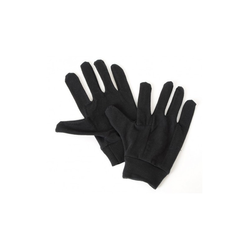 Gants fins Lycra noir Percussion - Sous-gants sur