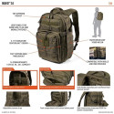 Sac à Dos Rush 12 2.0 5.11 Tactical - Sac à dos militaire tactique 5.11 Tactical Quaerius