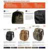 Sac à Dos Rush 12 2.0 5.11 Tactical - Sac à dos militaire tactique 5.11 Tactical Quaerius