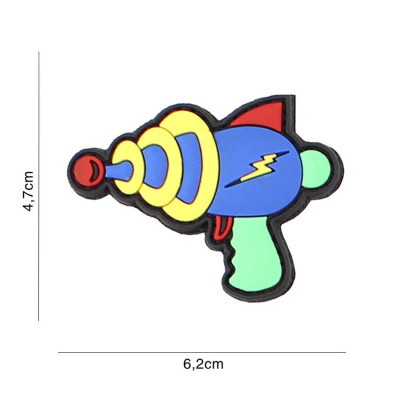 Patch 3D PVC Spacegun Multicolore 101 Incorporated