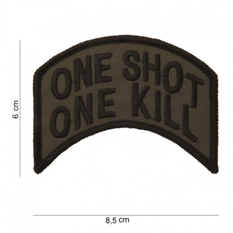 Patch one shot one kill Fostex Garments - Patches Quaerius