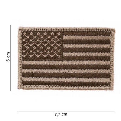 Patch Drapeau Américain désert