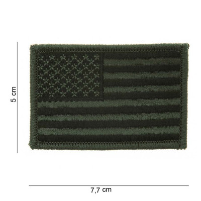 Patch Drapeau Américain Basse Visibilité