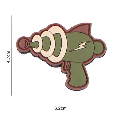 Patch 3D PVC Spacegun Basse Visibilité 101 Incorporated - Patches Quaerius