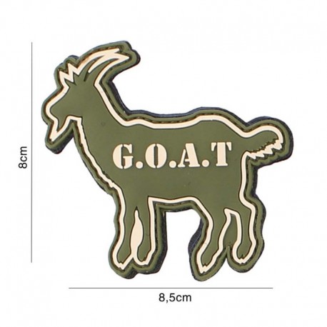 Patch 3D PVC G.O.A.T Vert 101 Incorporated - Patches Quaerius