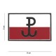 Patch 3D PVC Drapeau Pologne Résistance 101 Incorporated - Patches Quaerius