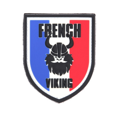 Patch 3D PVC Drapeau France Viking