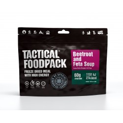 Soupe Lyophilisée : Soupe à la Betterave et Feta Tactical Foodpack - Nourriture Quaerius