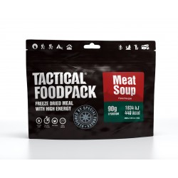 Soupe Lyophilisée : Soupe à la Viande Tactical Foodpack - Nourriture Quaerius