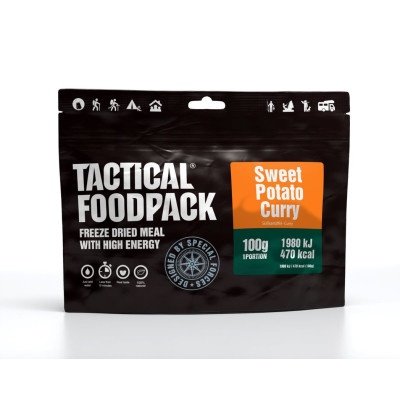 Plat Lyophilisé : Curry de Patates Douces Tactical Foodpack - Nourriture Quaerius