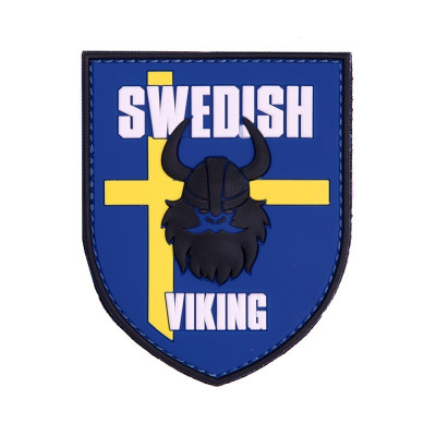 Patch 3D PVC Drapeau Suède Viking 101 Incorporated - Patches Quaerius