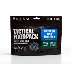 Plat Lyophilisé : Poulet et Nouilles Tactical Foodpack - Nourriture Quaerius