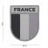 Patch 3D PVC Armée Française Gris