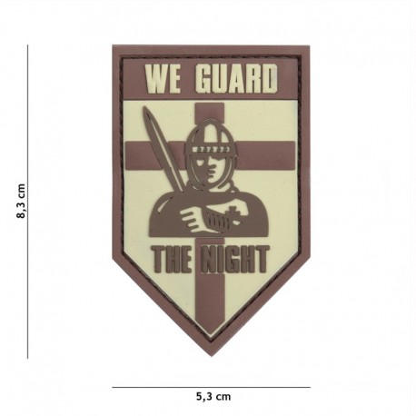 Patch 3D PVC We Guard The Night Sable 101 Incorporated - Patches Quaerius