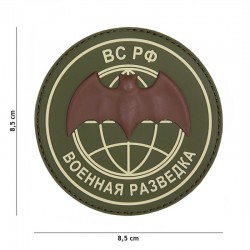 Patch 3D PVC Forces Spéciales Russes Vert