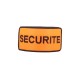 Brassard Sécurité Orange Cityguard - Accessoire Agent de Sécurité Cityguard Quaerius