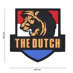 Patch 3D PVC Lion The Dutch 101 Incorporated - Patches Quaerius