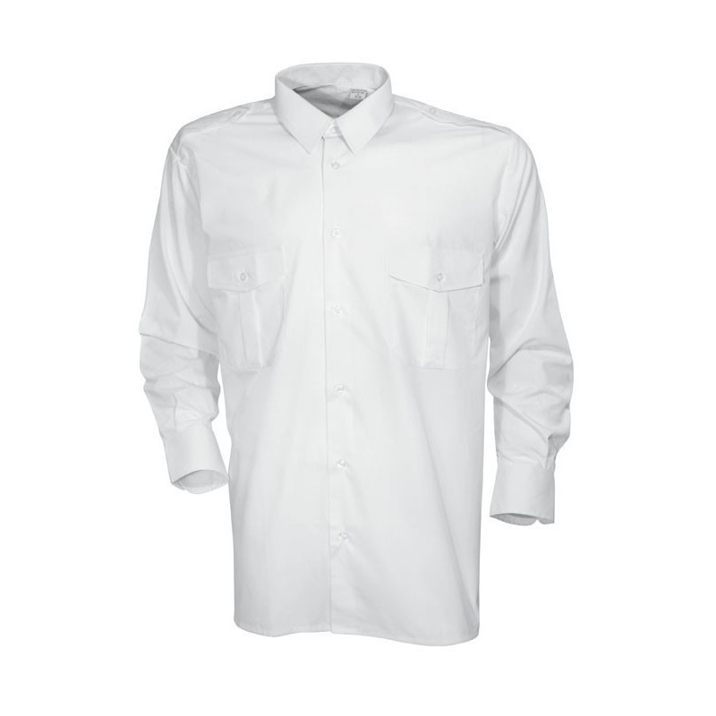 Chemise Pilote Blanche Homme Cityguard - Vêtements Sécurité Chemise cityguard Quaerius