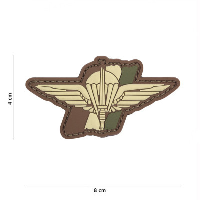 Patch 3D PVC Para Commando Belgique Basse Visibilité