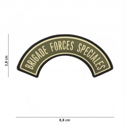 Patch 3D PVC Brigade Forces Speciales Vert 101 Incorporated - Patches Quaerius