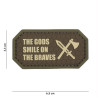 Patch 3D PVC The Gods Smile On The Braves Marron 101 Incorporated - Patches Quaerius