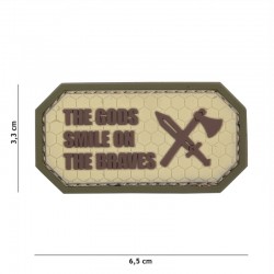 Patch 3D PVC The Gods Smile On The Braves Sable 101 Incorporated - Patches Quaerius