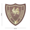 Patch 3D PVC Tireur d'Elite Marron 101 Incorporated - Patches Quaerius