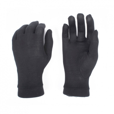 coskefy Gants Homme Gants Tactiles Smartphone Femme Gants Chaud Fin sous  Gants Ski Noirs Antidérapants Thermiques Idéal pour Marche Randonnée Courir