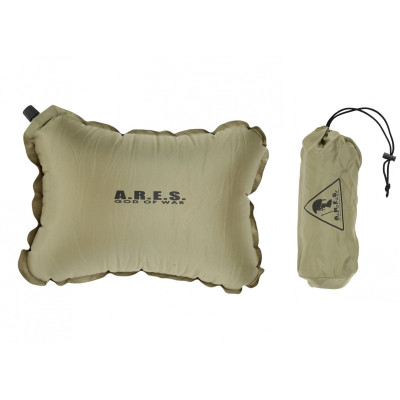 L'Oreiller Gonflable Camp Pillow ARES va devenir un objet indispensable pour vos bivouac, quelle que soit la saison ! Coussin auto-gonflant, sa valve d'ouverture permet de gonfler l'oreiller automatiquement jusqu'à 10 cm d'épaisseur.  Imperméable, vous pourrez aussi ajuster sa fermeté selon vos préférences, en le gonflant ou en le dégonflant.