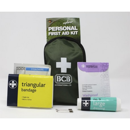 Kit Premiers secours Individuel - Kit Medic BCB International - Equipements Militaire Quaerius
