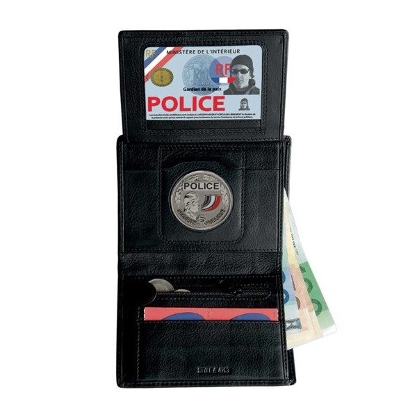 Portefeuille 3 Volets GK Pro Médaille - Police - Gendarmerie - Quaerius 