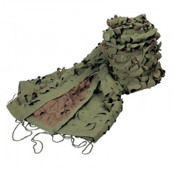 Filet de Camouflage ECR Vert Kaki Toundra Stepland - Camouflage Militaire Forêt Quaerius