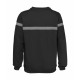 Sweatshirt Sécurité Bande Grise Cityguard - Vêtement sécurité gardiennage Quaerius