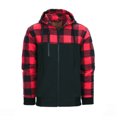 Veste Softshell Outdoor Lumbershell - Softshell randonnée à carreau Foster sur Quaerius.com